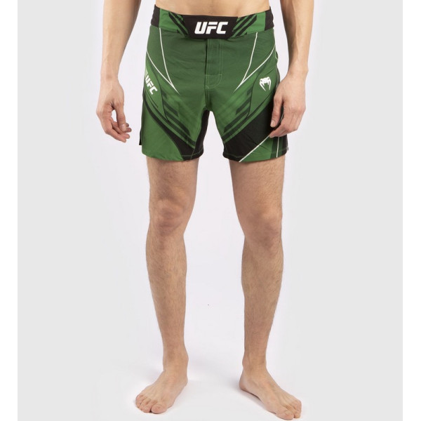 Легкі шорти для ММА Venum Authentic UFC FightNight Short Fit Pro Line Green