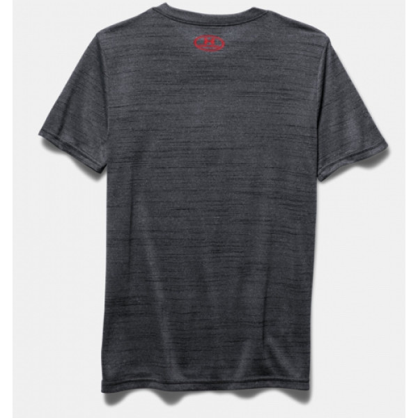 Дитяча футболка Under Armour Big Logo Hybrid Black