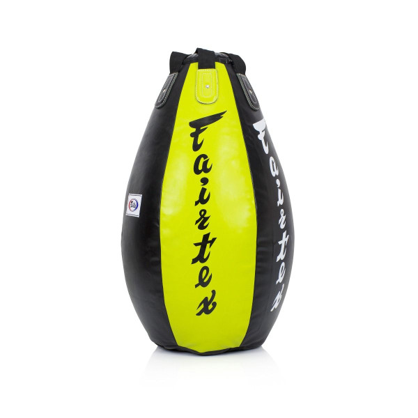 Груша-крапля Fairtex HB15 Super Tear Drop Heavy Bag Unfilled Black Green