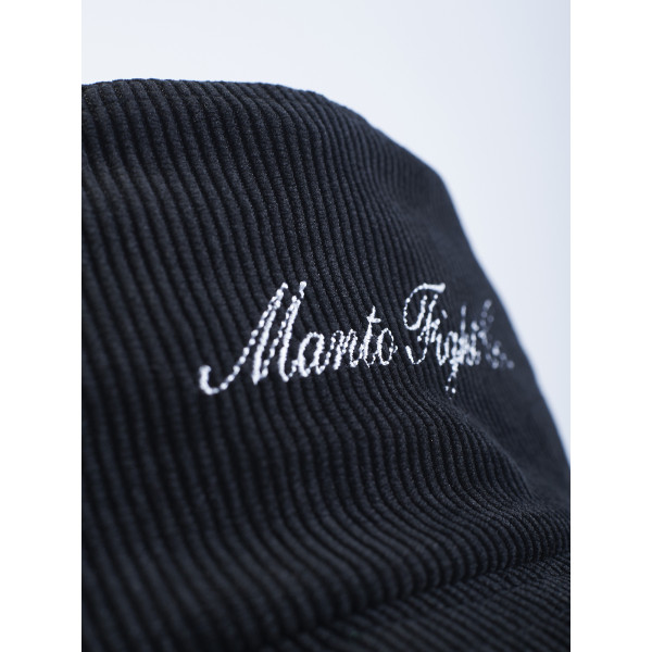 Панама MANTO Bucket Hat Italic Black