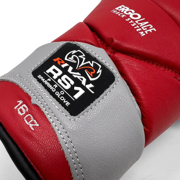 Боксерські рукавиці Rival RS1 Leather Pro Sparring Gloves Red