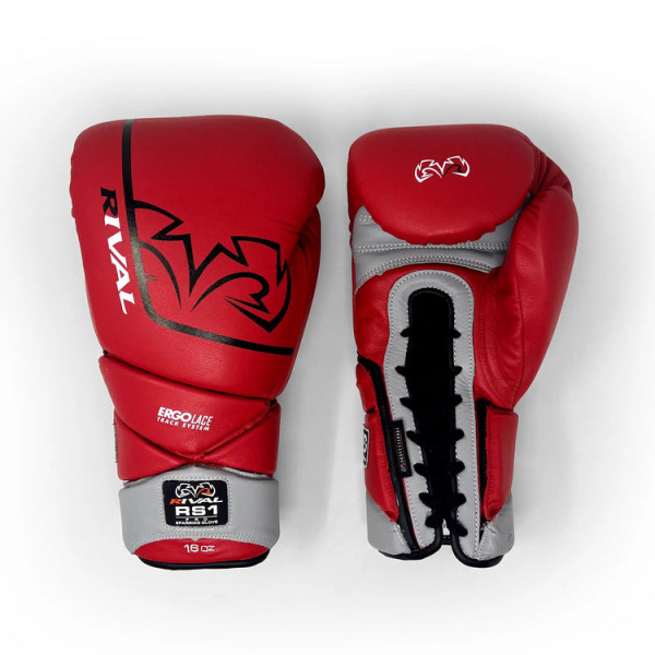 Боксерські рукавиці Rival RS1 Leather Pro Sparring Gloves Red