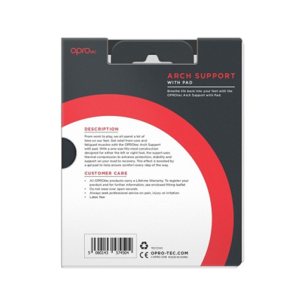Опора стопи з підкладкою OPROtec Arch Support with Pad
