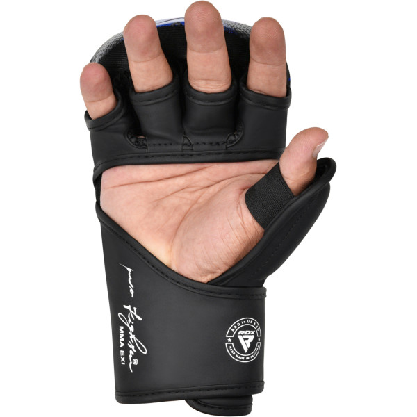 Рукавиці для MMA RDX Shooter IMMAF-1 Blue