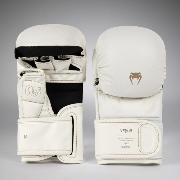 Рукавиці для ММА Venum Impact Evo Scales MMA Sparring Gloves Ivory