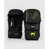 Рукавиці для MMA Venum Training Camp 4,0 Sparring Gloves - Black/Neon Green