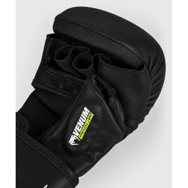 Рукавиці для MMA Venum Training Camp 4,0 Sparring Gloves - Black/Neon Green