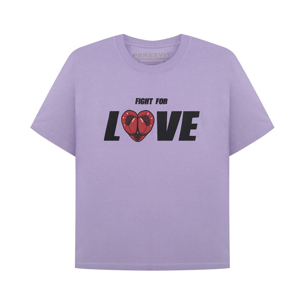 Футболка Peresvit Fight for Love Lavander