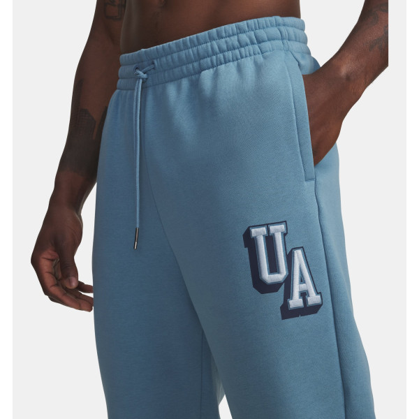 Спортивні штани Under Armour Icon Fleece Graphic Blue Smoke Black