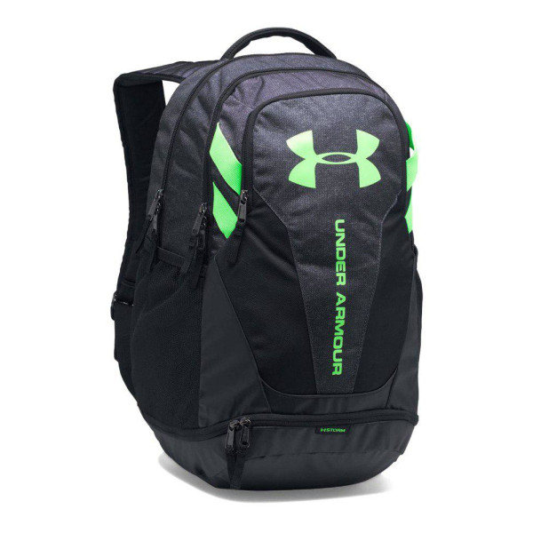 Спортивний рюкзак Under Armour Hustle 3.0 Backpack Black Lime