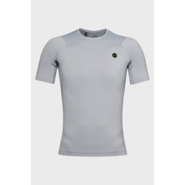 Компресійна футболка Under Armour HeatGear Rush Compression Short Sleeve Grey