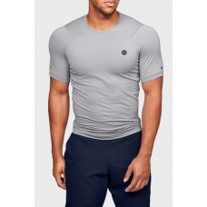 Компресійна футболка Under Armour HeatGear Rush Compression Short Sleeve Grey