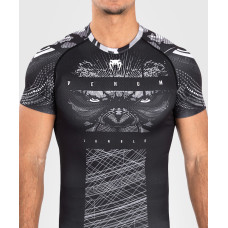 Рашгард Venum Gorilla Jungle Rashguard Short Sleeves Black White
