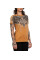 Жіноча футболка Affliction Chrome Tee Copper Lava Wash