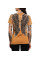 Жіноча футболка Affliction Chrome Tee Copper Lava Wash