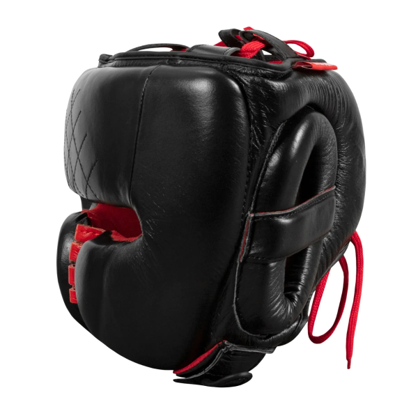 Боксерський шолом TITLE Boxing Ko-Vert Headgear Black