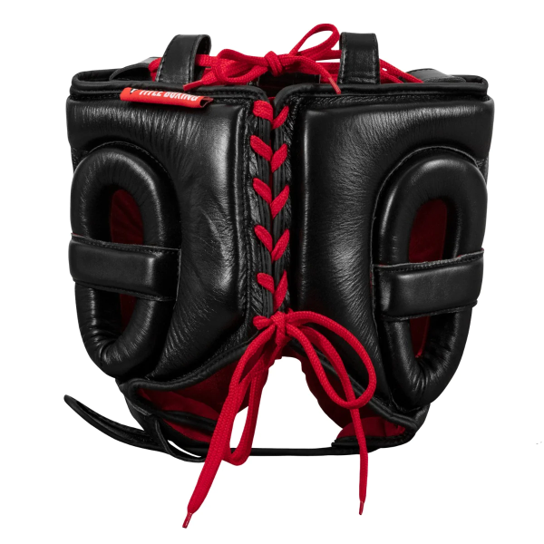 Боксерський шолом TITLE Boxing Ko-Vert Headgear Black