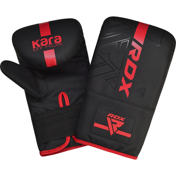 Снарядні рукавиці RDX F6 Kara Black Red
