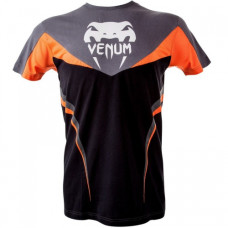 Футболка Venum Shockwave 3 T-Shirt Black Orange