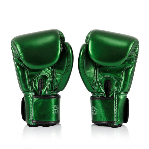 Боксерські рукавиці Fairtex BGV22 Metallic Green