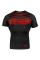Рашгард Venum Signature Rashguard Short Sleeves Black Red