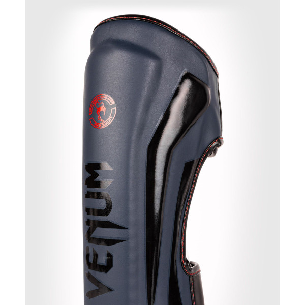 Захист гомілки Venum Elite Standup Shinguards Navy Blue Black-Red