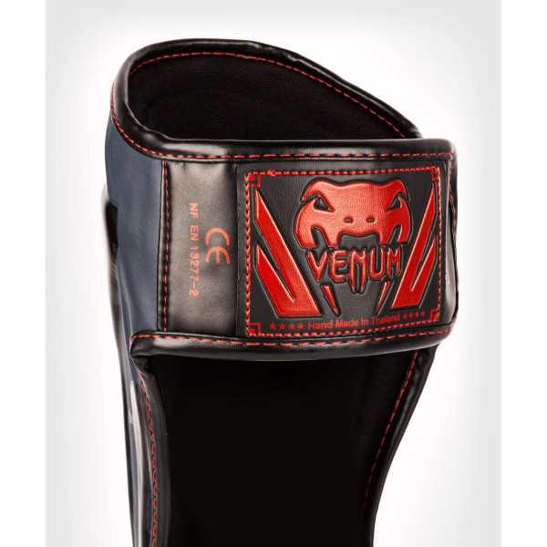 Захист гомілки Venum Elite Standup Shinguards Navy Blue Black-Red