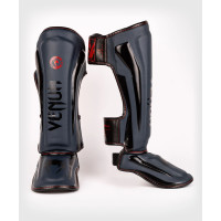 Захист гомілки Venum Elite Standup Shinguards Navy Blue Black-Red