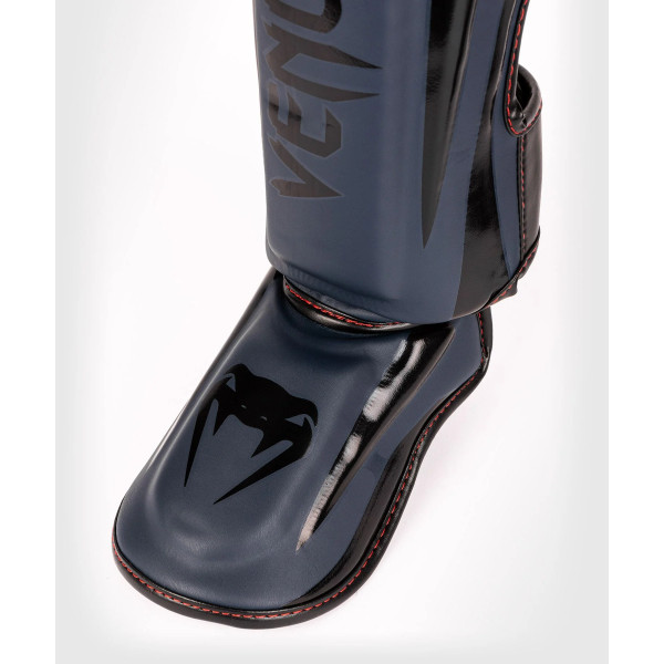 Захист гомілки Venum Elite Standup Shinguards Navy Blue Black-Red