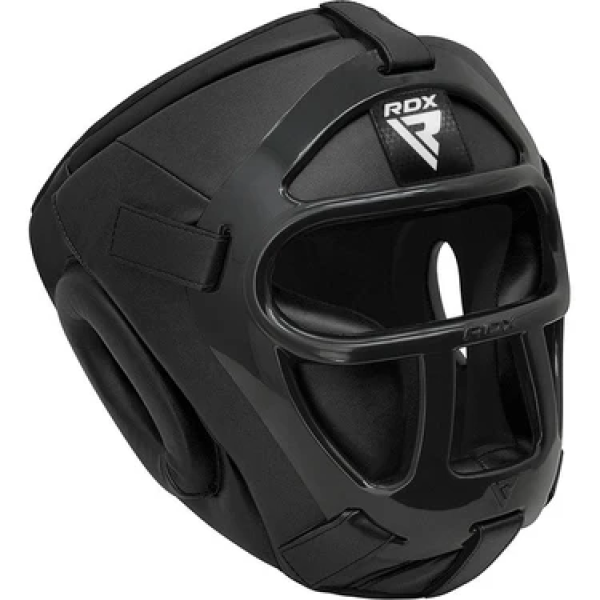 Шолом RDX T1 HeadGuard with Removable Face Cage Black