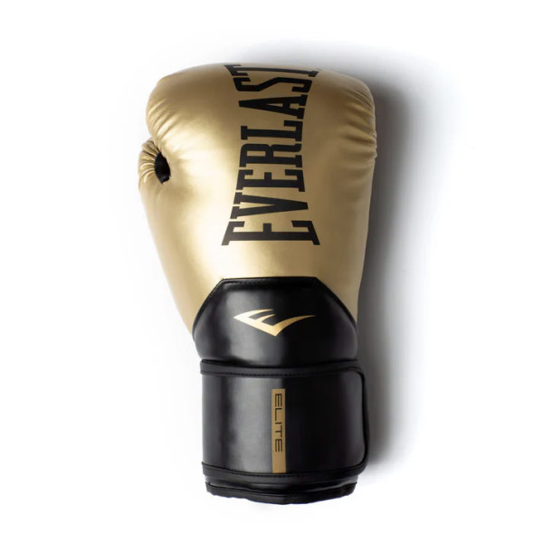 Боксерські рукавиці Everlast Elite 2 Boxing Glove Gold Black