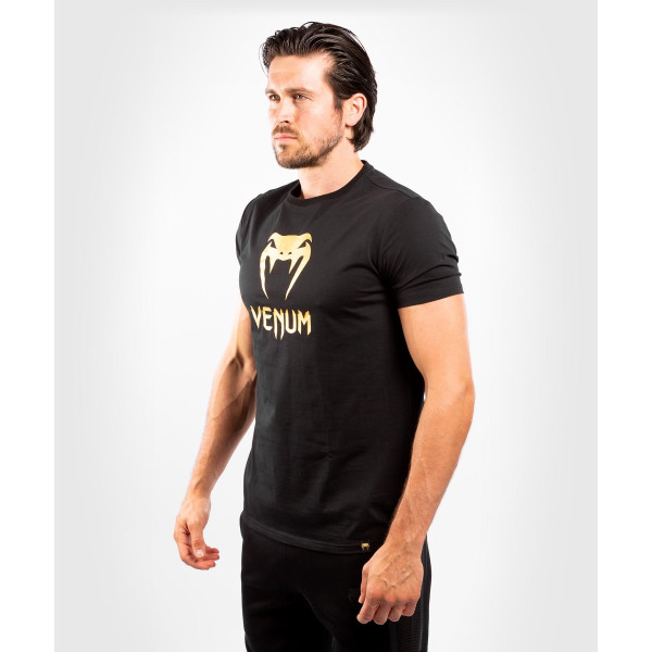 Футболка Venum Classic T-Shirt Black Gold