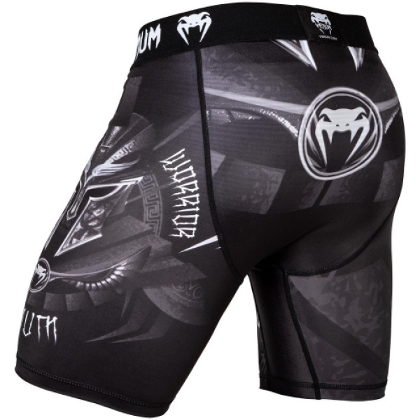 Компресійні шорти Venum Gladiator 3.0 Vale Tudo Shorts Black White