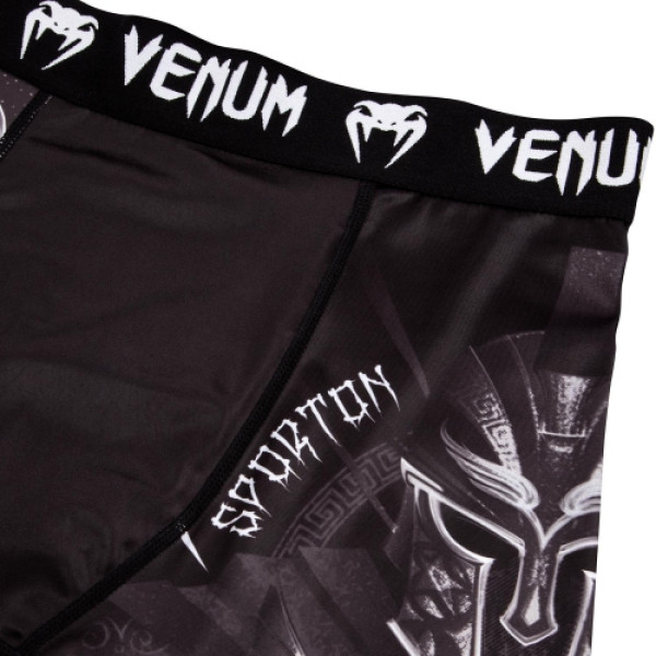 Компресійні шорти Venum Gladiator 3.0 Vale Tudo Shorts Black White