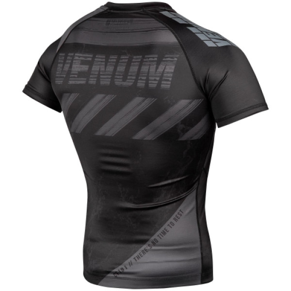 Компресійна футболка Venum AMRAP Comression T-shirt Short Sleeves Black Grey