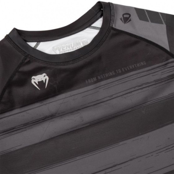 Компресійна футболка Venum AMRAP Comression T-shirt Short Sleeves Black Grey