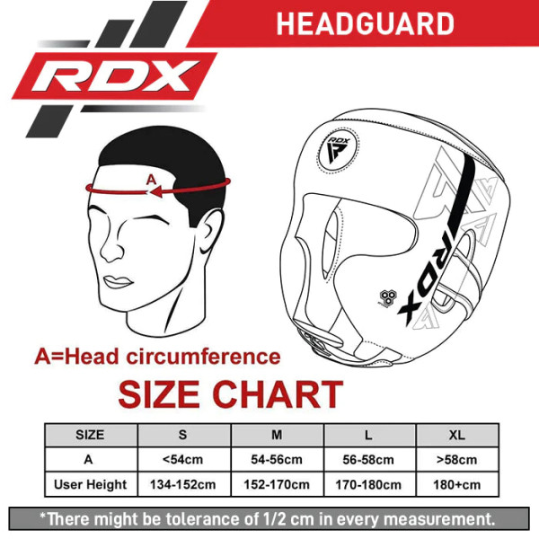 Шолом RDX F6 Kara Head Guard Matte Black