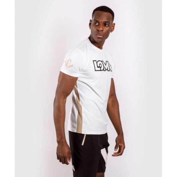 Футболка Venum Origins T-shirt Loma Edition White Black