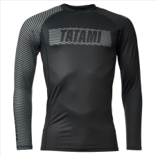Рашгард Tatami Essential 3.0 Long Sleeve Rash Guard Black Grey
