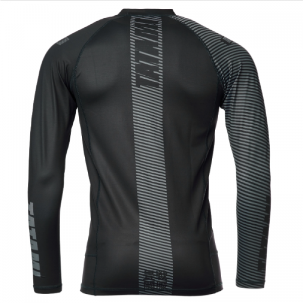 Рашгард Tatami Essential 3.0 Long Sleeve Rash Guard Black Grey