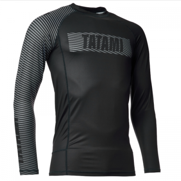 Рашгард Tatami Essential 3.0 Long Sleeve Rash Guard Black Grey