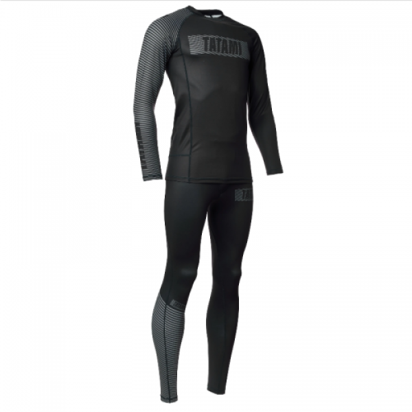 Рашгард Tatami Essential 3.0 Long Sleeve Rash Guard Black Grey