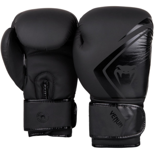 Боксерські рукавиці Venum Contender 2.0 Boxing Gloves Black Black
