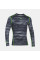 Компресійна футболка Under Armour ColdGear® Armour Printed Compression Stealth Gray