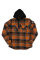 Сорочка Howitzer Artillery Longsleeve Flannel Hood Brown Multi