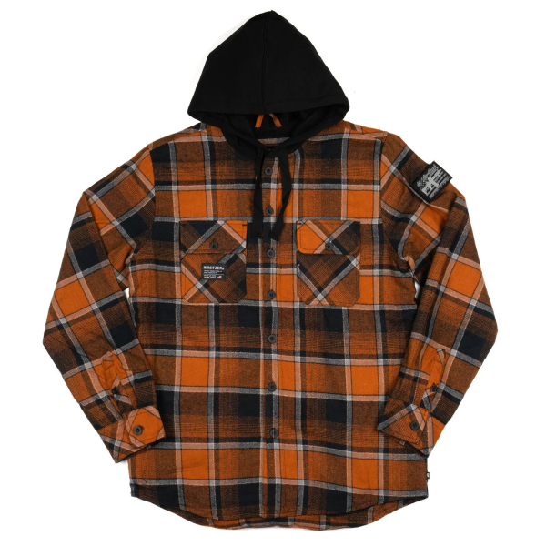 Сорочка Howitzer Artillery Longsleeve Flannel Hood Brown Multi