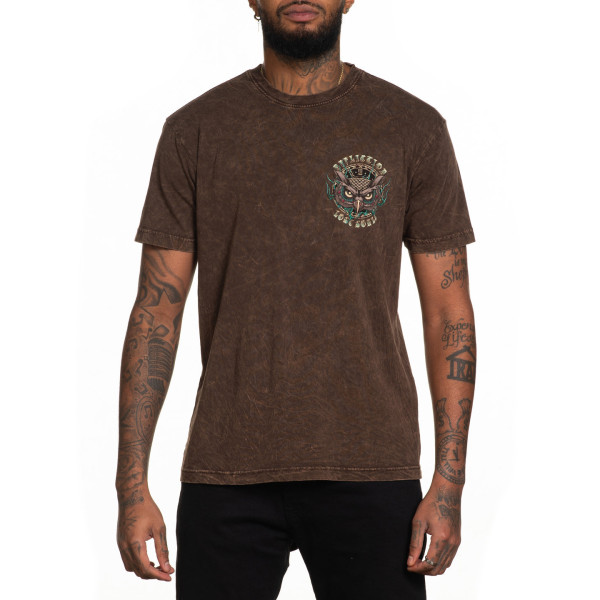 Футболка Affliction Nightwatch Java Lava Wash