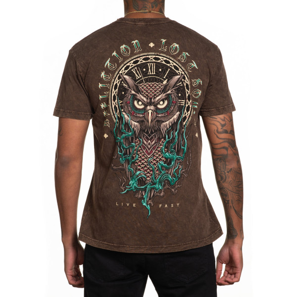 Футболка Affliction Nightwatch Java Lava Wash