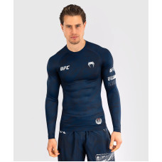 Рашгард UFC Venum FIGHT WEEK 4.0 Men's Long Sleeve Rashguards Blue