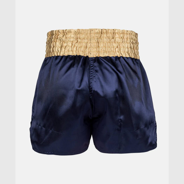 Тайські шорти Venum Classic Muay Thai Shorts Navy Blue Gold